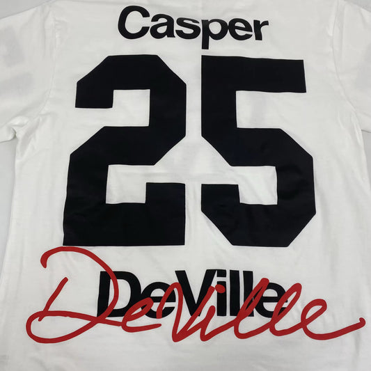 WHITE “CASPER 25” SHIRT